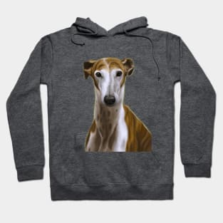 Sighthound painting Hoodie